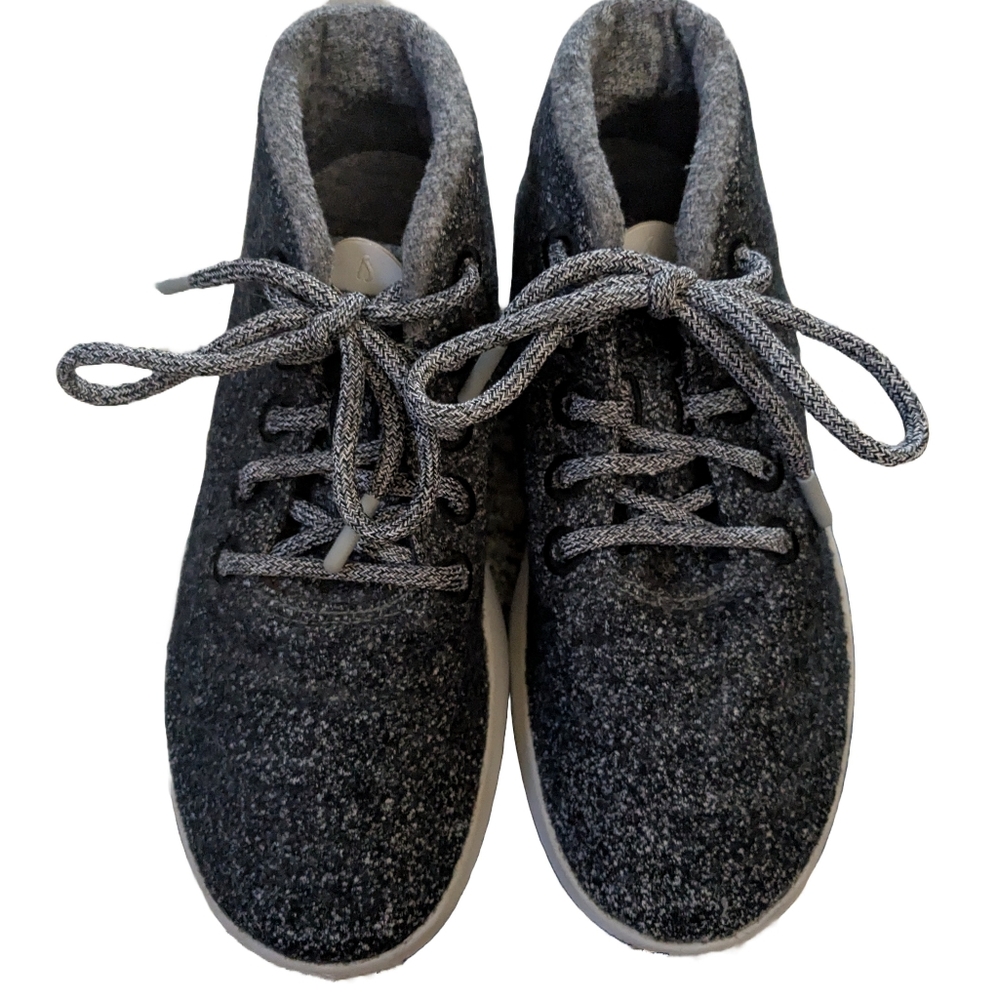 Allbirds Mizzle Dark Grey Knit Sneakers US 8